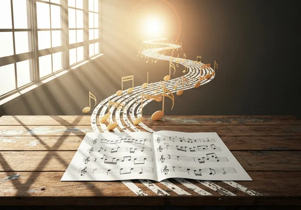 Path to musical fluency with staff paper